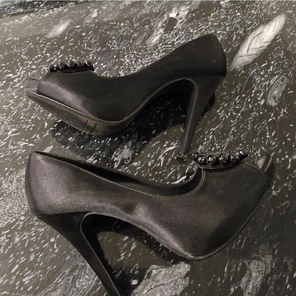 APT9 HIGH HEEL PEEP TOE WOMEN"S STILETTOS PUMP - Picture 11 of 16